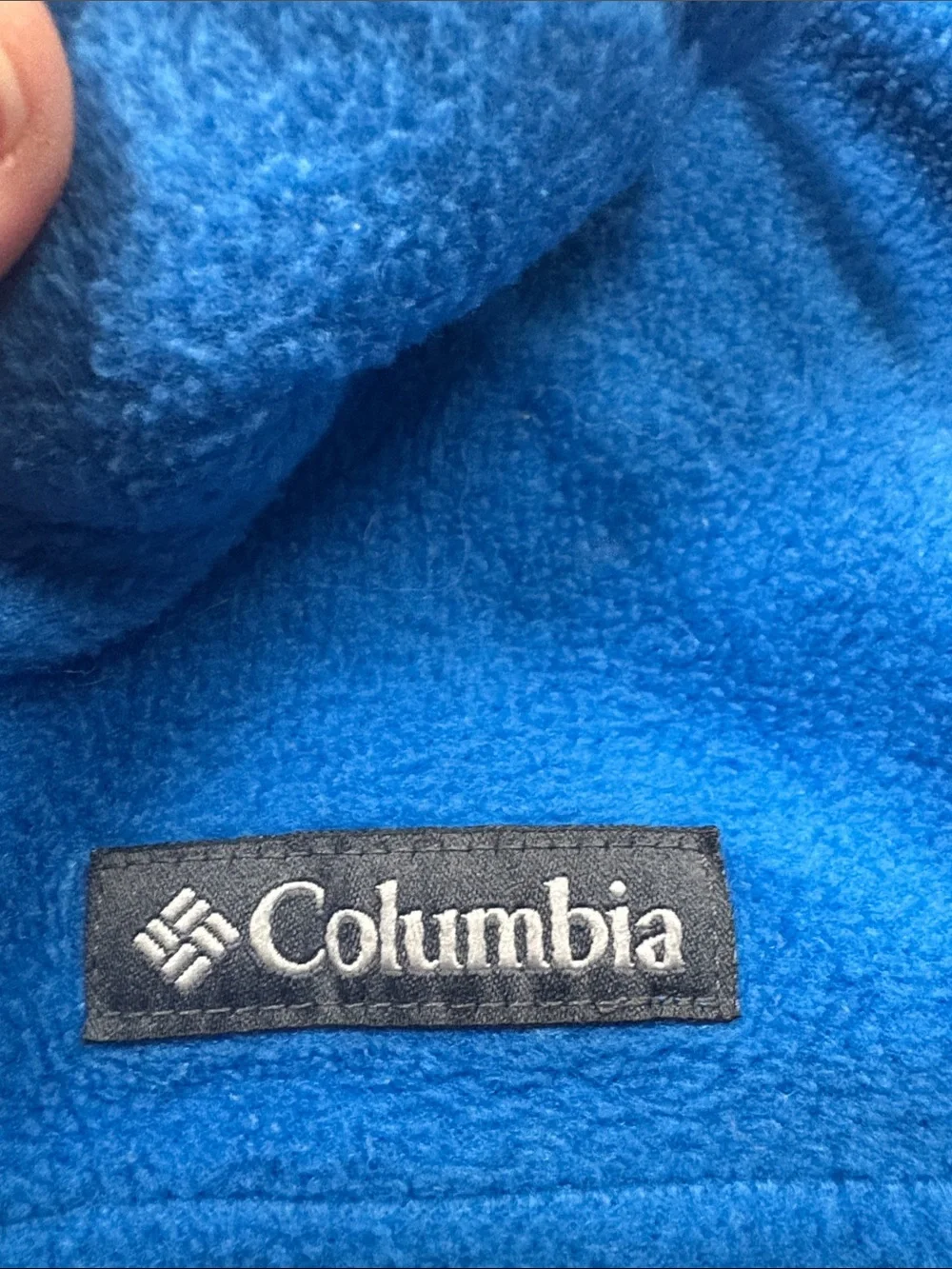 Columbia Royal Blue Full-Zip Fleece Jacket